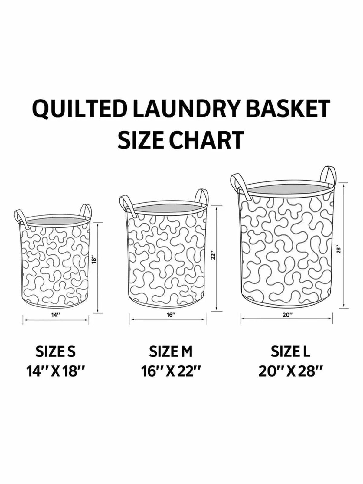 Whimsical Cats Quilted Laundry Basket