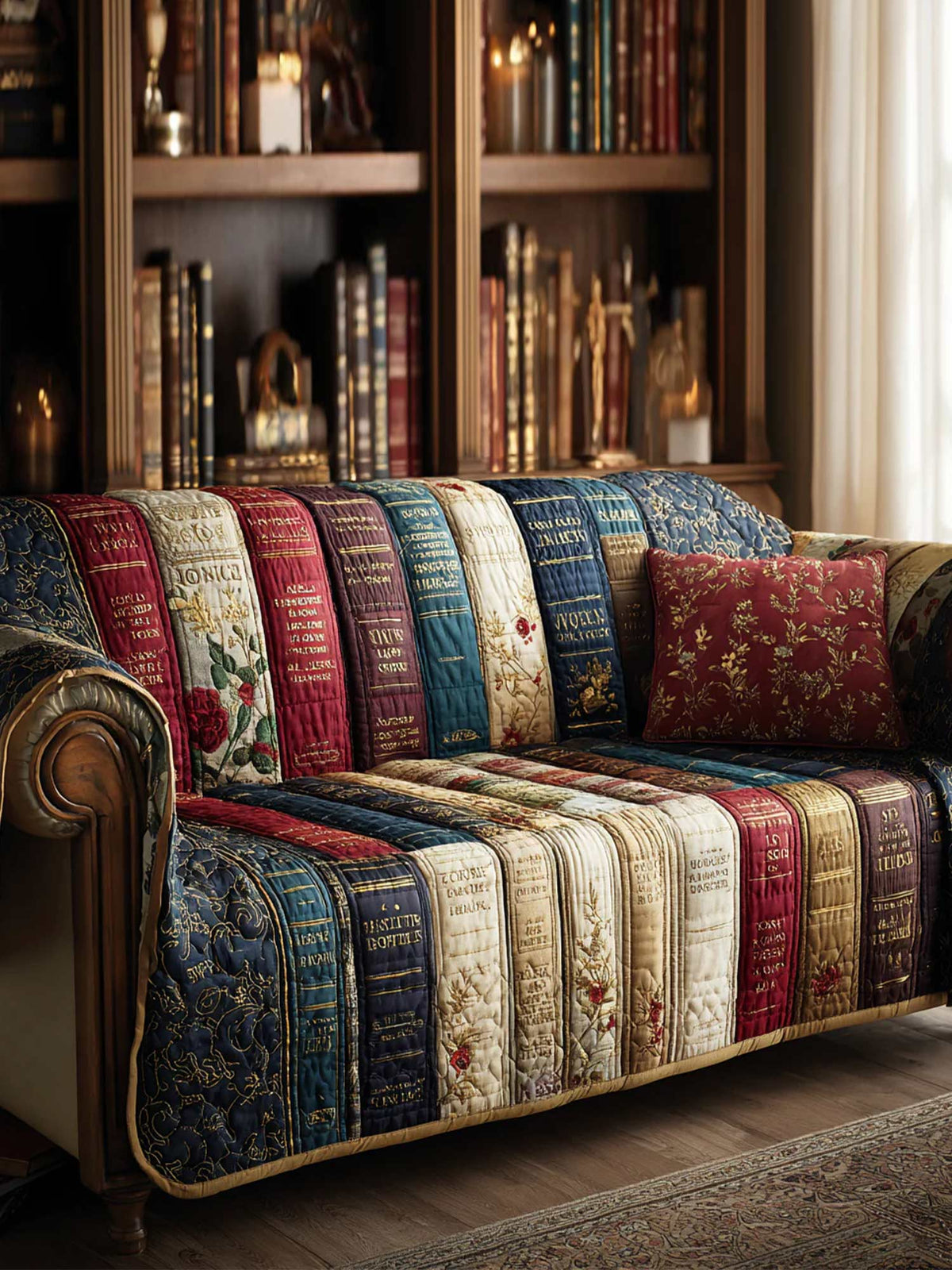 Reading Hollow Quilted Sofa Cover