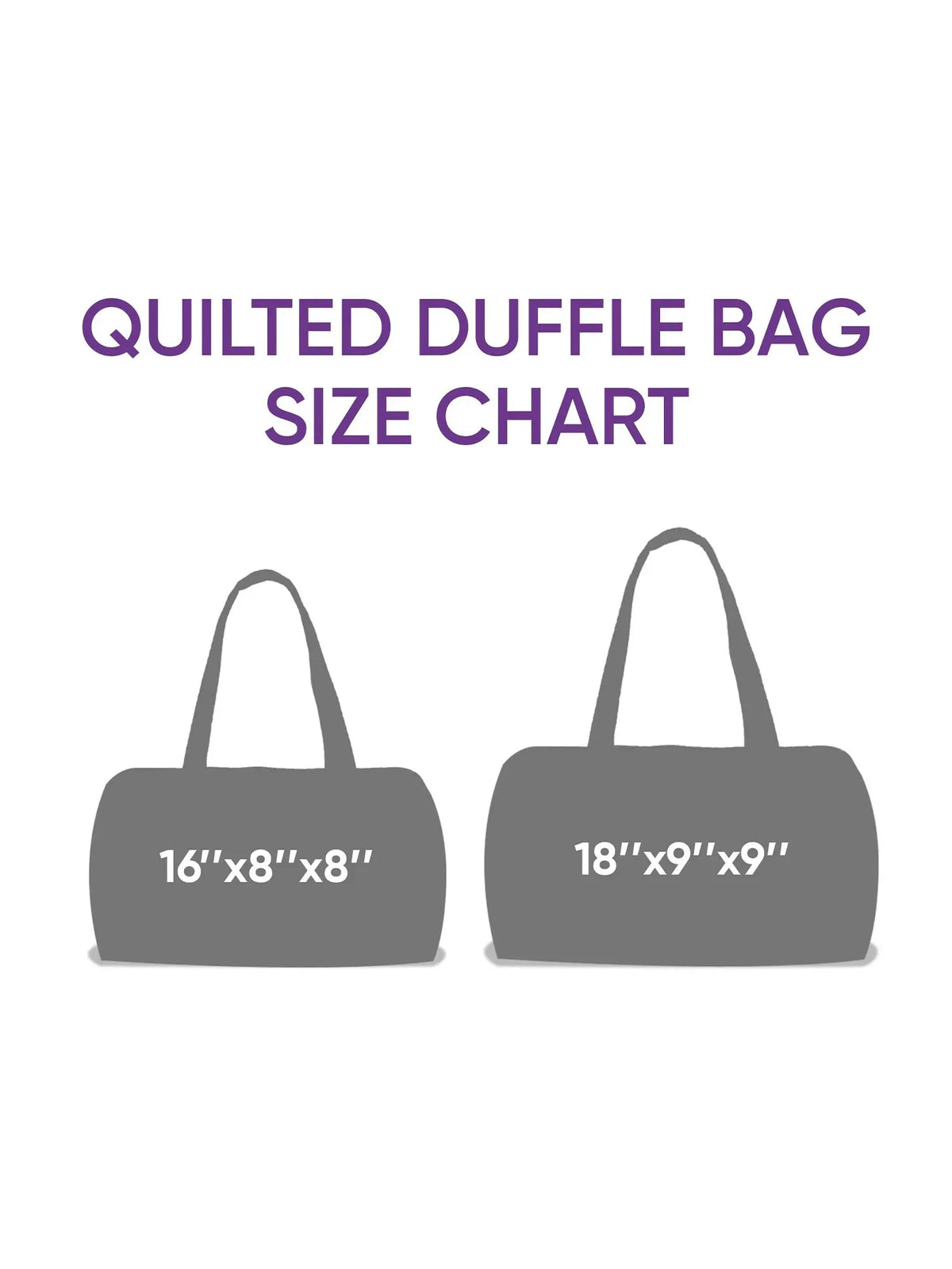 Blossom Path Quilted Duffle Bag