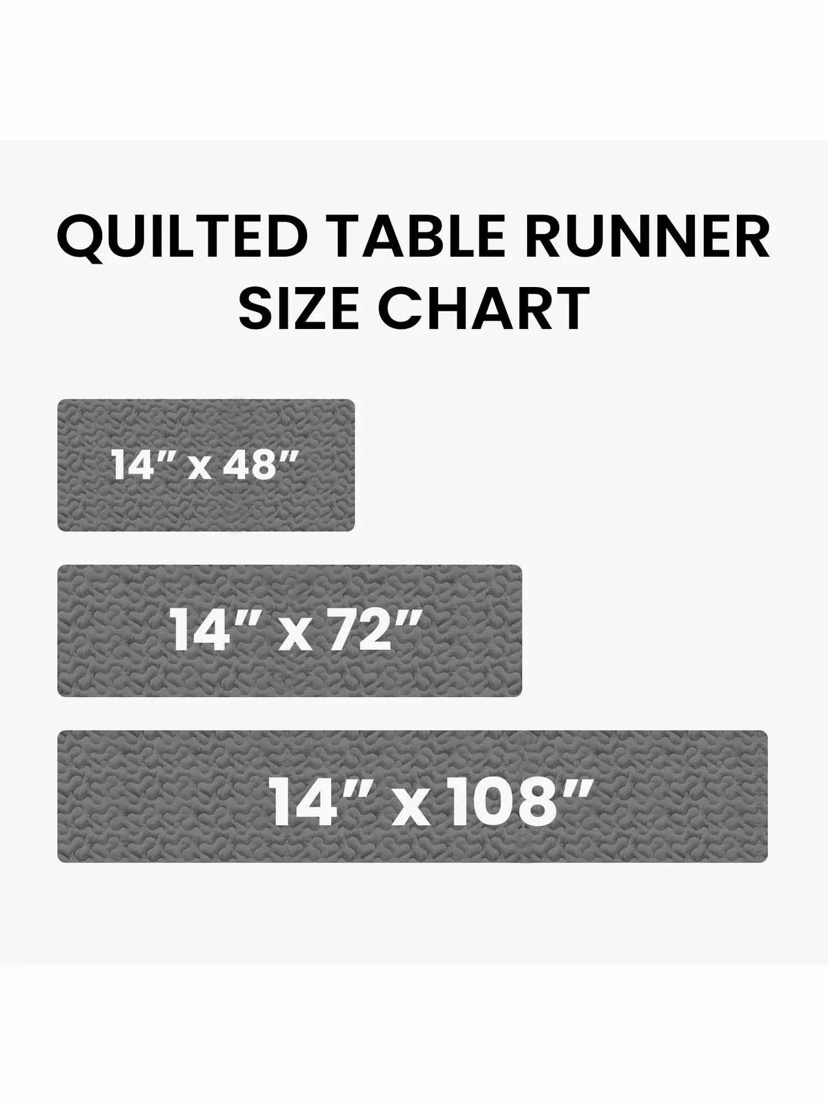 BloomGrace Quilted Table Runner